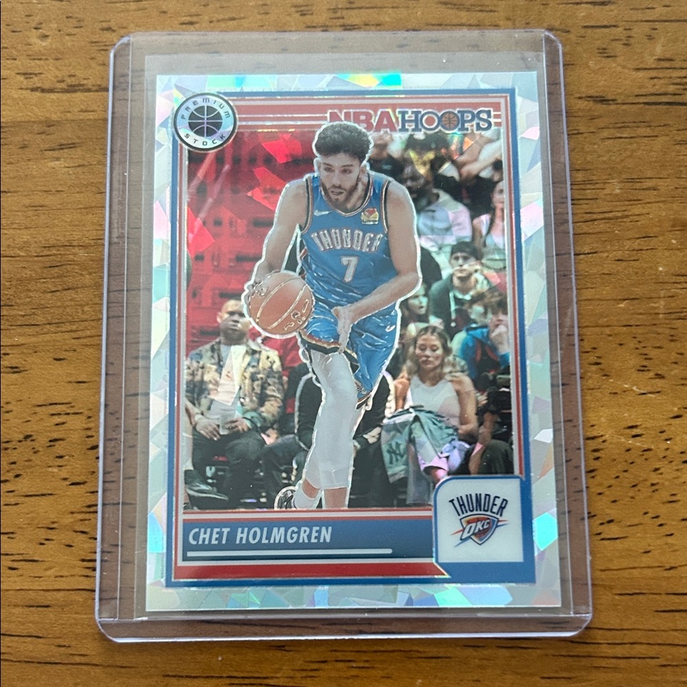 2023-24 Panini Nba Hoops Premium Stock - Chet Holmgren #38 Ice Prizm